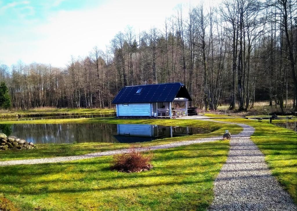 Дома для отпуска White homestead Semeliškės-91