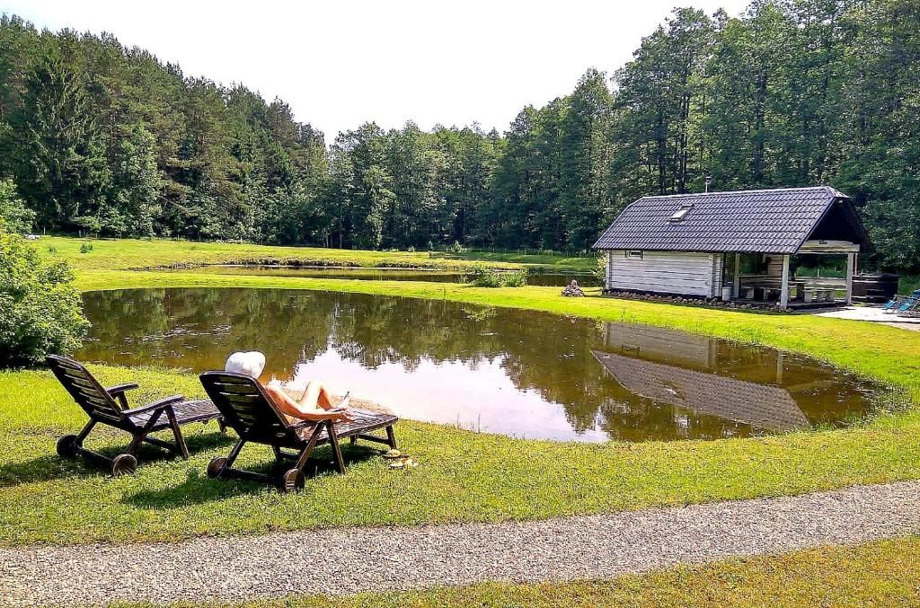 Дома для отпуска White homestead Semeliškės